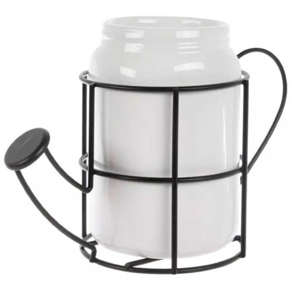 Wire Watering Can Planter- NWT